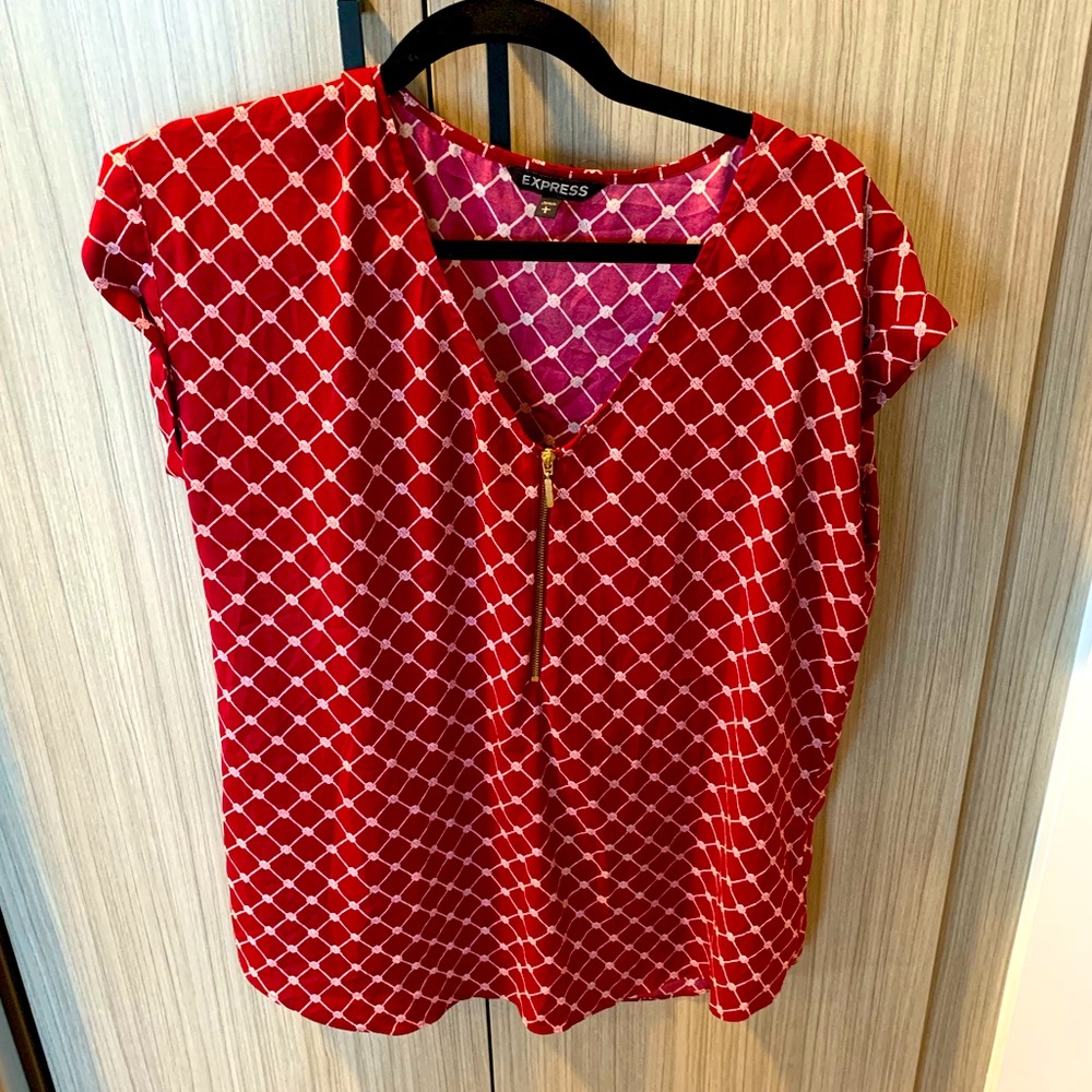 Express New V Neck Blouse
